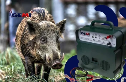 Repelentes para javalis: proteja sua propriedade com cercas elétricas Gemi.
