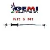 Kit portão com punho para vedação eléctrica