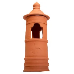 Extrator de fumo pro cobre redondo para chaminé