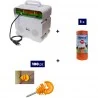 Cerca elétrica Kit completo com energizador de 220V e 250m de fio de 2,2mm² para postes de madeira.