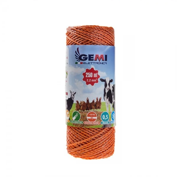 Fio 250 m 2,2 mm² para vedação eléctrica