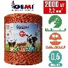 Fio 2000 m 2,2 mm² para vedação eléctrica